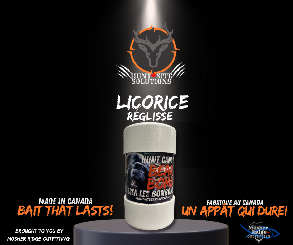 BEAR BOMB HUNT CANDY Licorice CHASSER LES BONBONS Reglisse